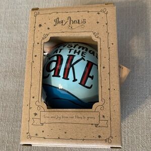 Glory Haus Lake theme Christmas Ornament